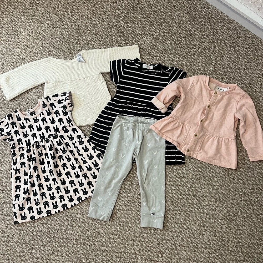 Cute LOT girl clothes/sweaters/dresses